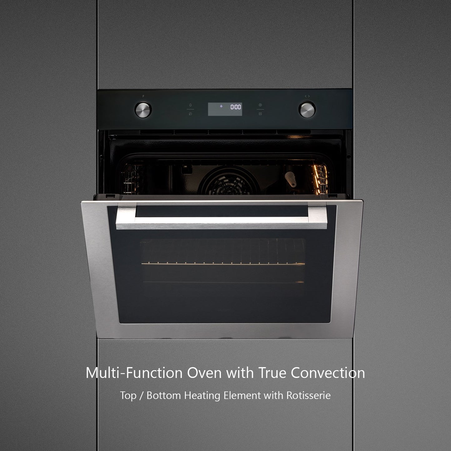 Kaff KOV MLJ-E6-Built-in Oven, 60 CM Electric Oven with True Convection