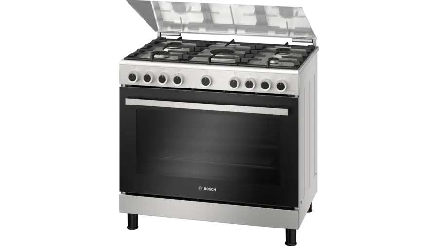 Bosch Series 4 Gas range cooker Stainless steel HGVDA0Q59K