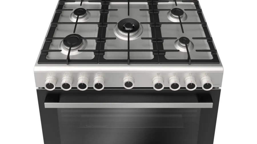 Bosch Series 4 Gas range cooker Stainless steel HGVDA0Q59K