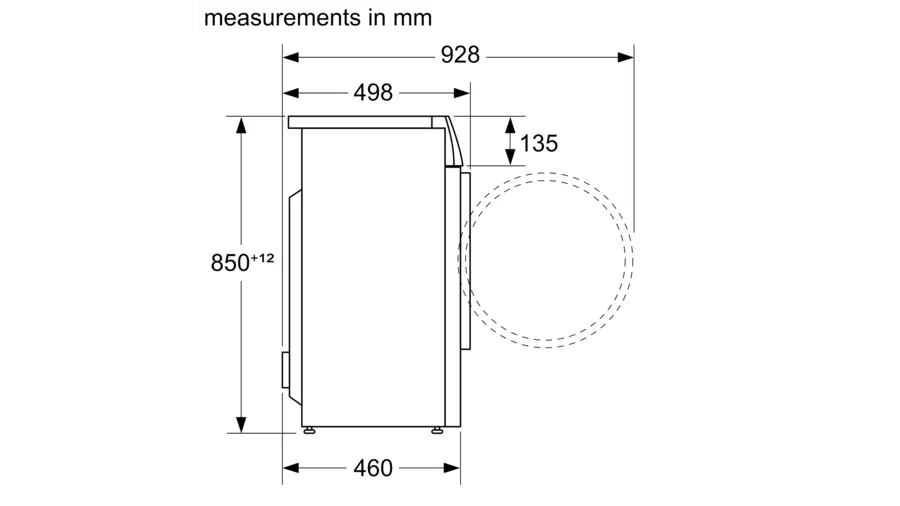 Series 4 washing machine 6.5 kg 1000 rpm