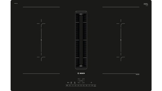 Bosch Series 6 Induction hob with integrated ventilation system 80 cm surface mount without frame PVQ811F15E