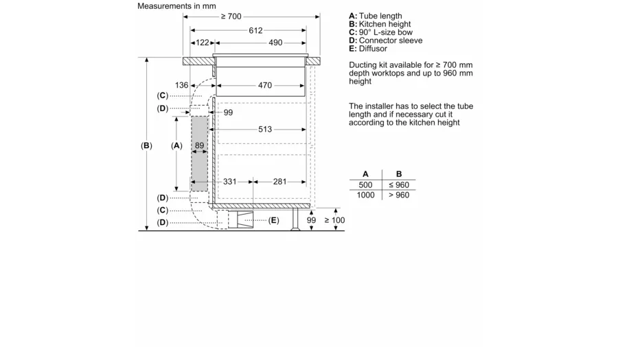 Bosch Series 8 Induction hob with integrated ventilation system 80 cm surface mount with frame PXX875D67E