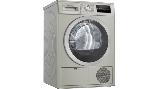 Series 6 condenser tumble dryer 8 kg Silver inox