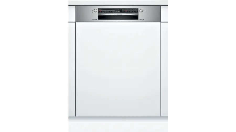 Bosch Series 4 semi-integrated dishwasher 60 cm Stainless steel SMI4IVS00I