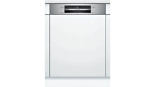 Bosch Series 4 semi-integrated dishwasher 60 cm Stainless steel SMI4IVS00I