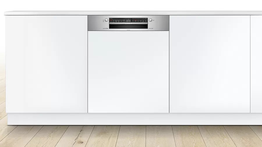 Bosch Series 4 semi-integrated dishwasher 60 cm Stainless steel SMI4IVS00I