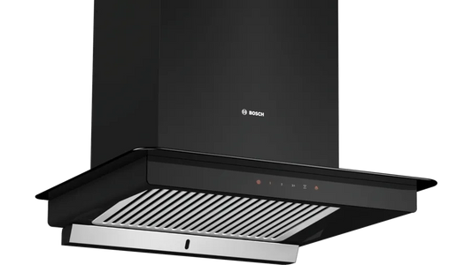 Bosch Series 4 wall-mounted cooker hood 60 cm Flat black DWGA68G60I