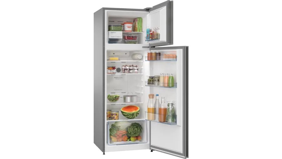 Series 4 free-standing fridge-freezer with freezer at top 168 x 60.5 cm