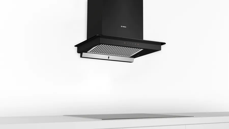 Bosch Series 4 wall-mounted cooker hood 60 cm Flat black DWGA68G60I