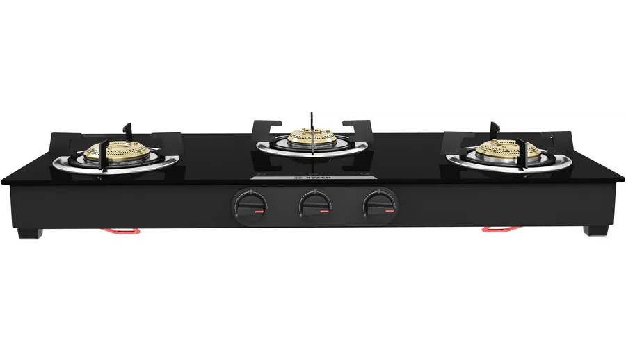 Bosch Series 4 Tabletop gas hob 80 cm Black PNW1E6W10I