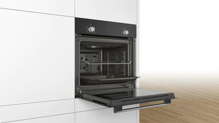 Bosch Series 2 Built-in oven 60 x 60 cm Black HBF532BA0I