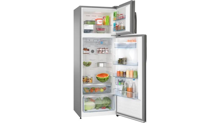 Series 4 free-standing fridge-freezer with freezer at top 187 x 67 cm