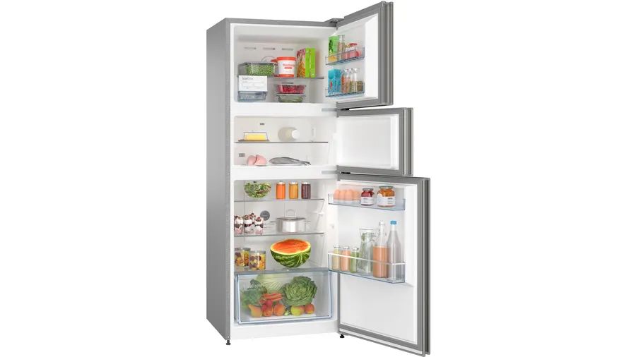 Series 6 free-standing fridge-freezer with freezer at top 175 x 67 cm