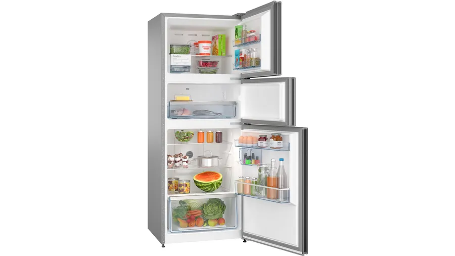 Series 4 free-standing fridge-freezer with freezer at top 175 x 67 cm