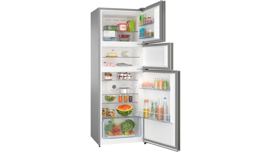 Series 6 free-standing fridge-freezer with freezer at top 187 x 67 cm