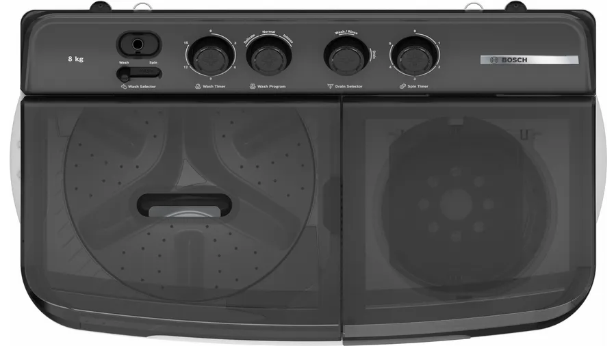 Series 2 Semi-automatic Toploader 8 kg 1360 rpm