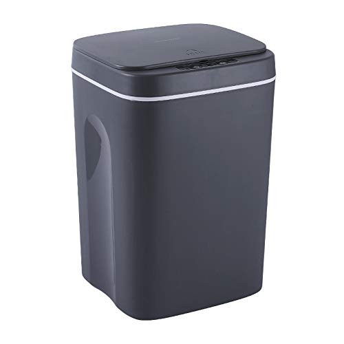 Pine Smart Trash Can Wireless Sensor Automatic Trash Bin Touchless Garbage Bin Bathroom Toilet Dustbin Kitchen Household Waste Bin