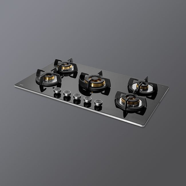 Kaff BLH-F 865X-Built-in Hob, 5 Full Brass High Efficiency Burners, Flame Failure Device, Auto Ignition