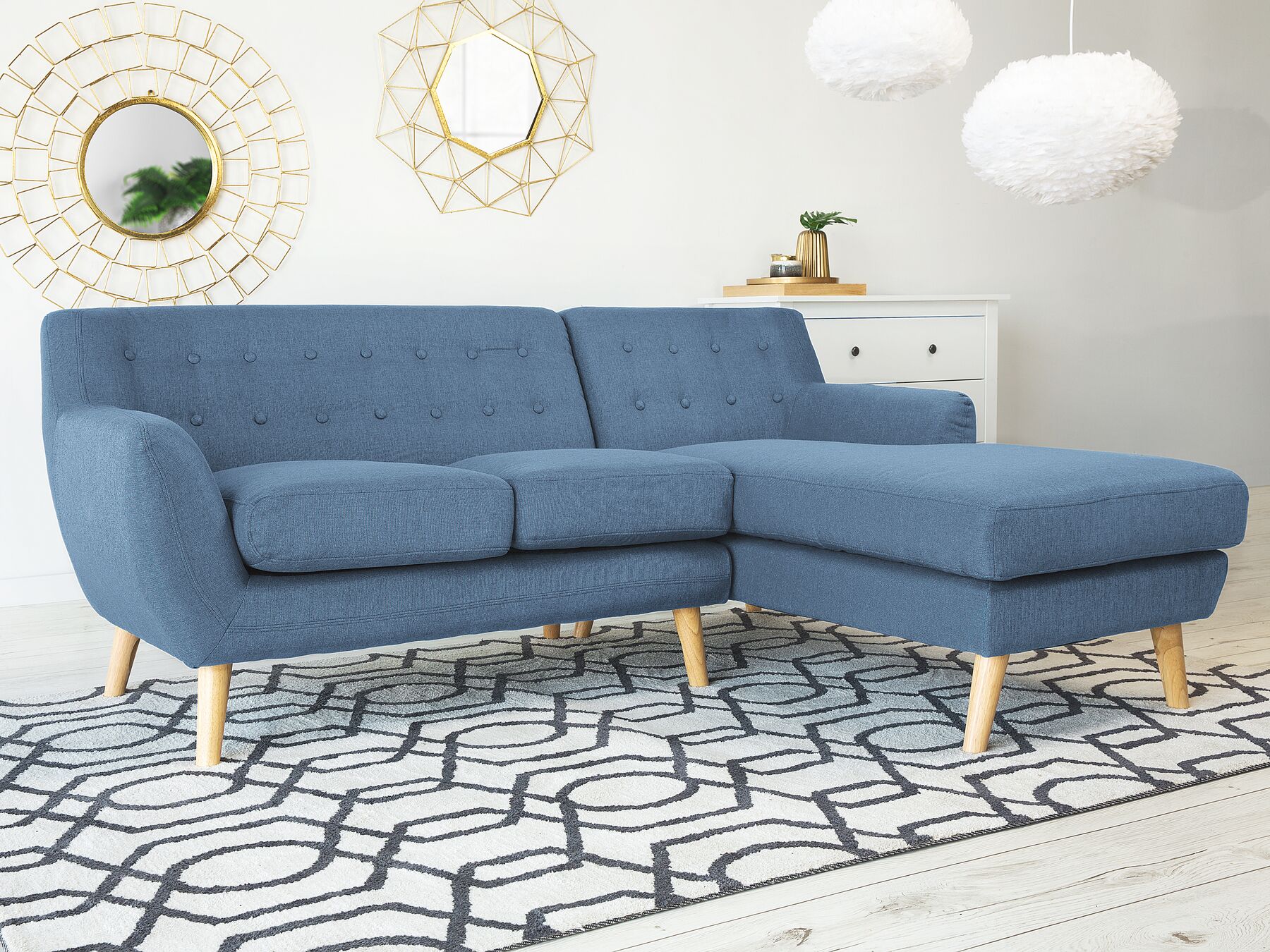 Motala Sectional Sofa 2 Seater