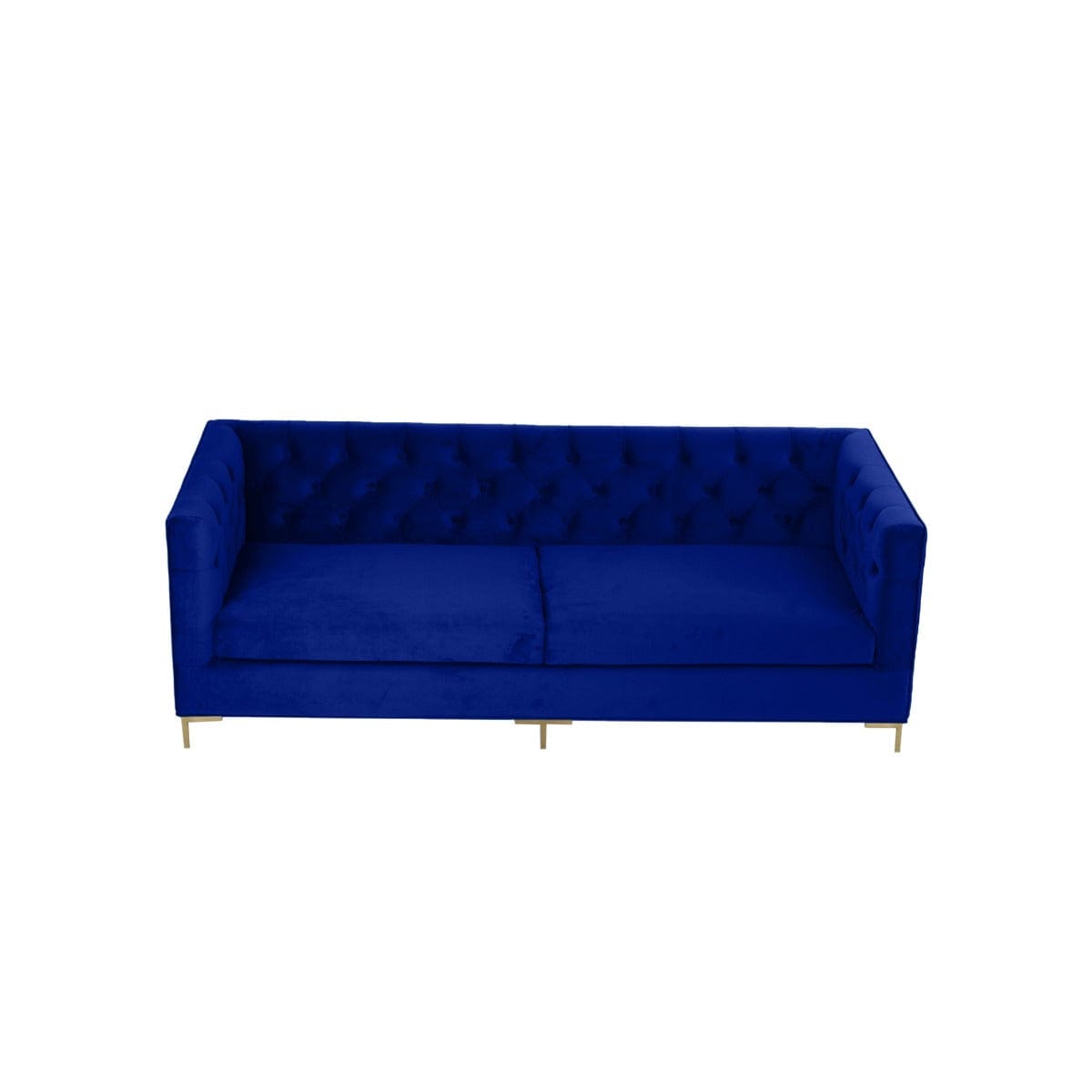 Mosby Three Seater Blue Sofa