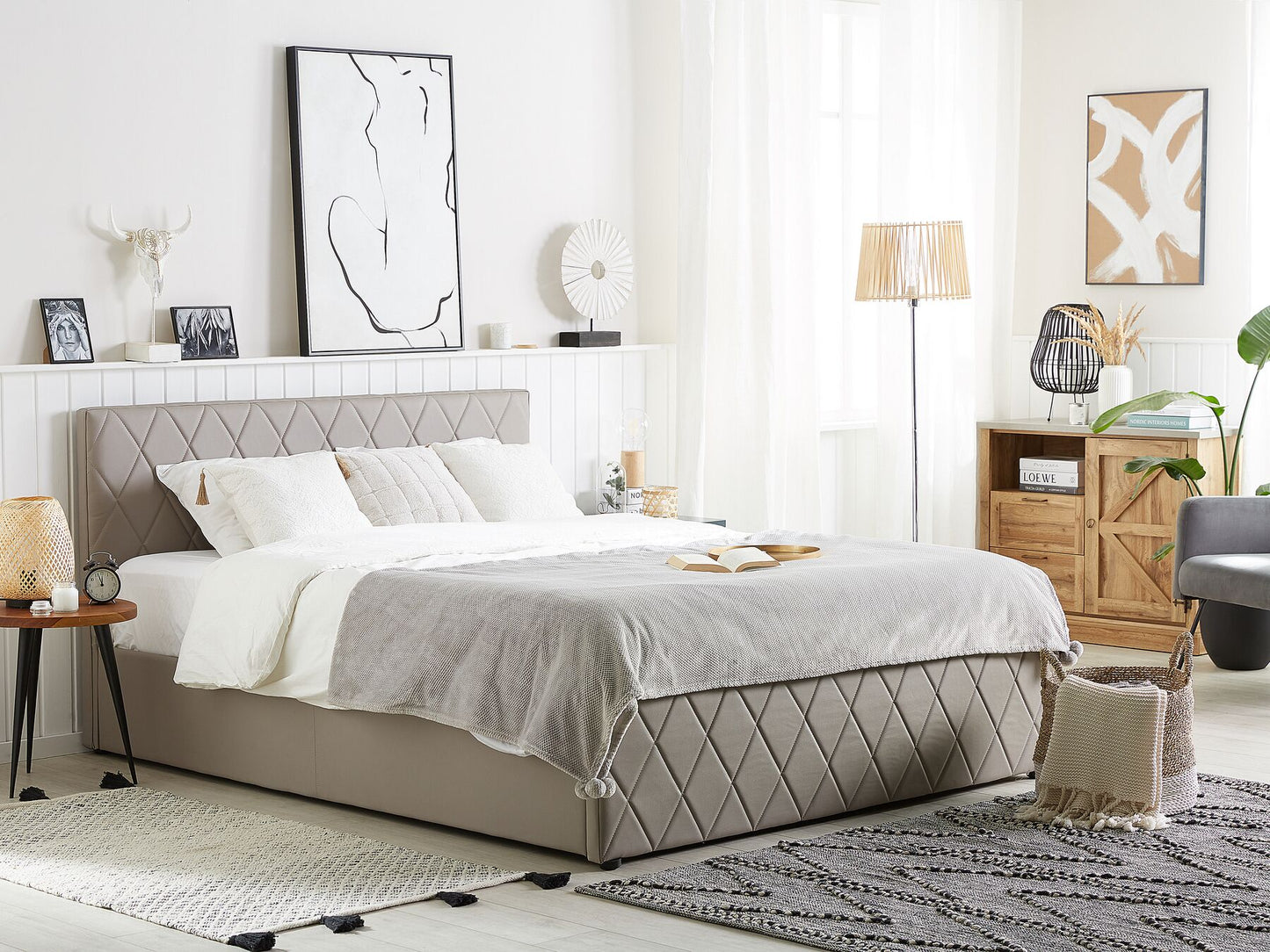 Harmony Fully Upholstered Bed without Storage