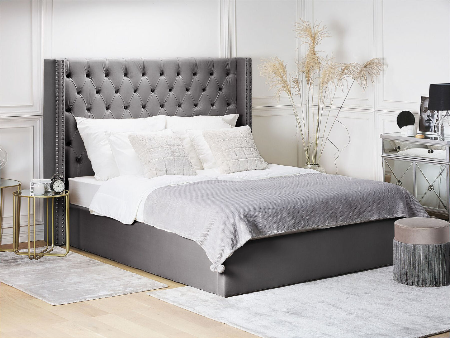 Zenith Fully Upholstered Bed without Storage