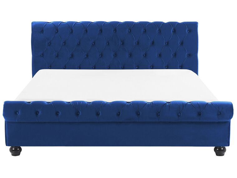 Plush Fully Upholstered Bed without Storage