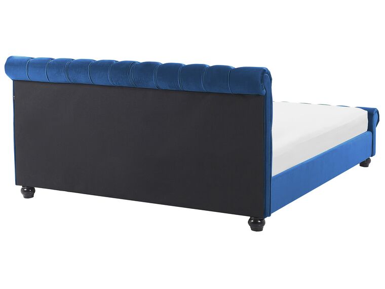 Plush Fully Upholstered Bed without Storage