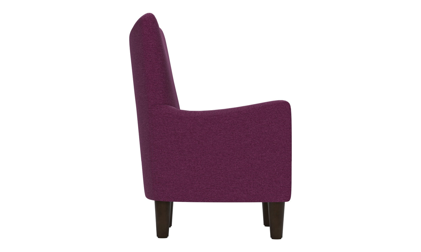 Saffron Serenade Accent Chair