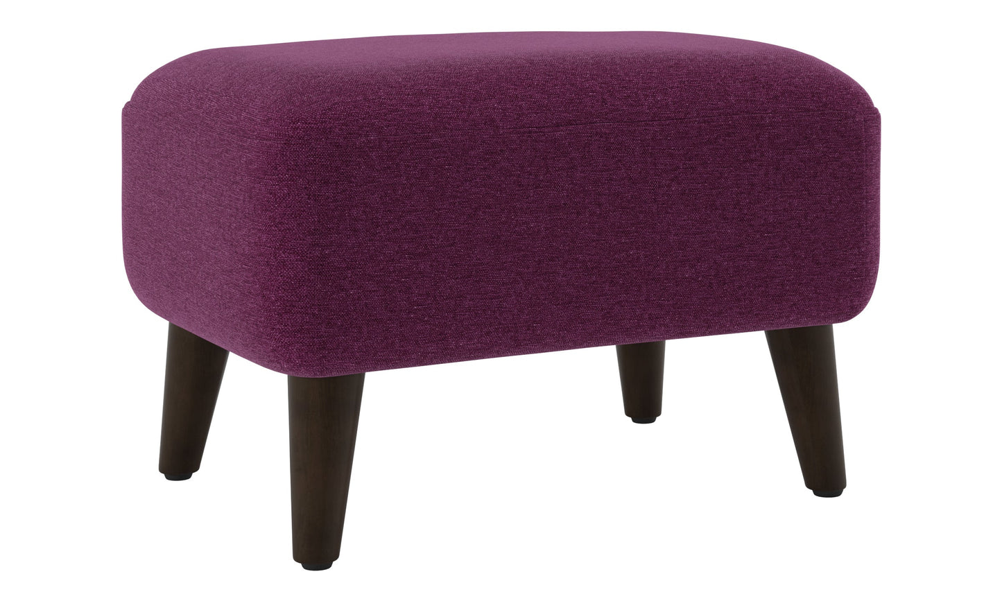 Saffron Serenade Accent Chair Ottoman