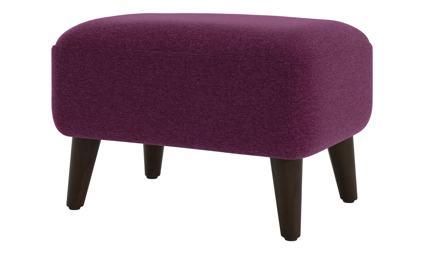 Saffron Serenade Accent Chair Ottoman