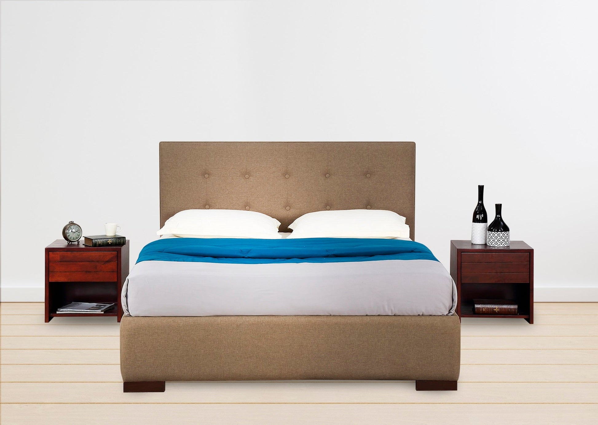 Soothe Fully Upholstered Bed without Storage