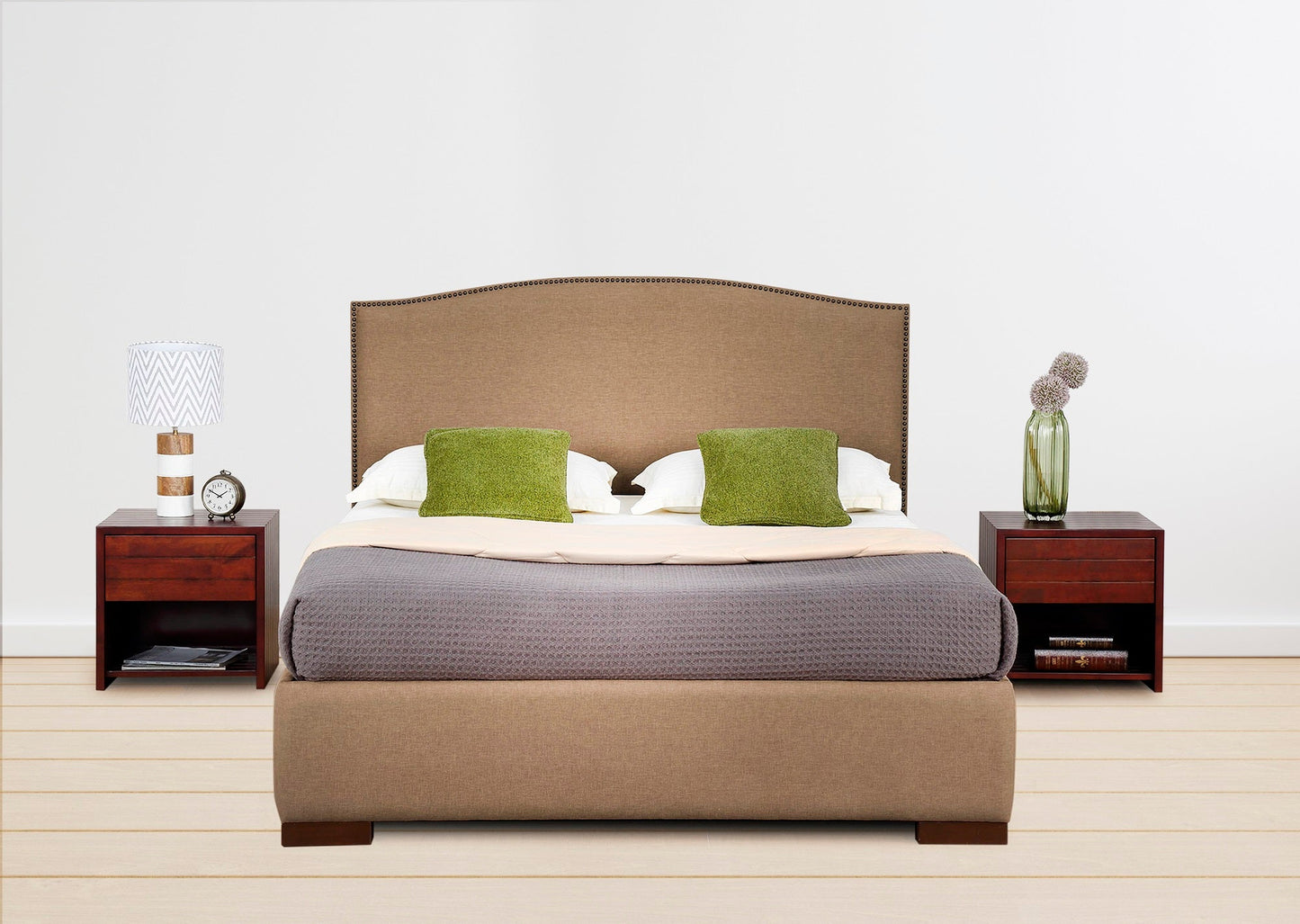 Embrace Fully Upholstered Bed without Storage