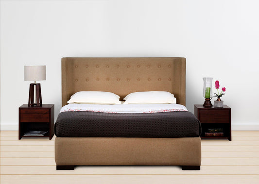 Aura Fully Upholstered Bed without Storage