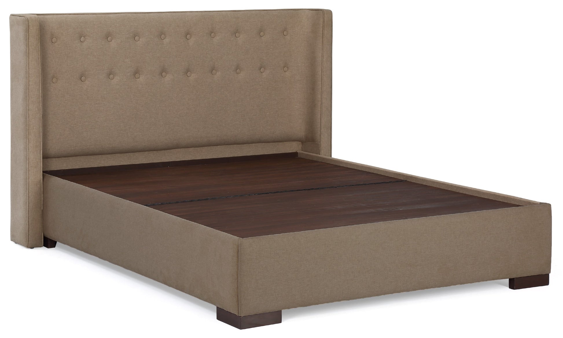 Aura Fully Upholstered Bed without Storage