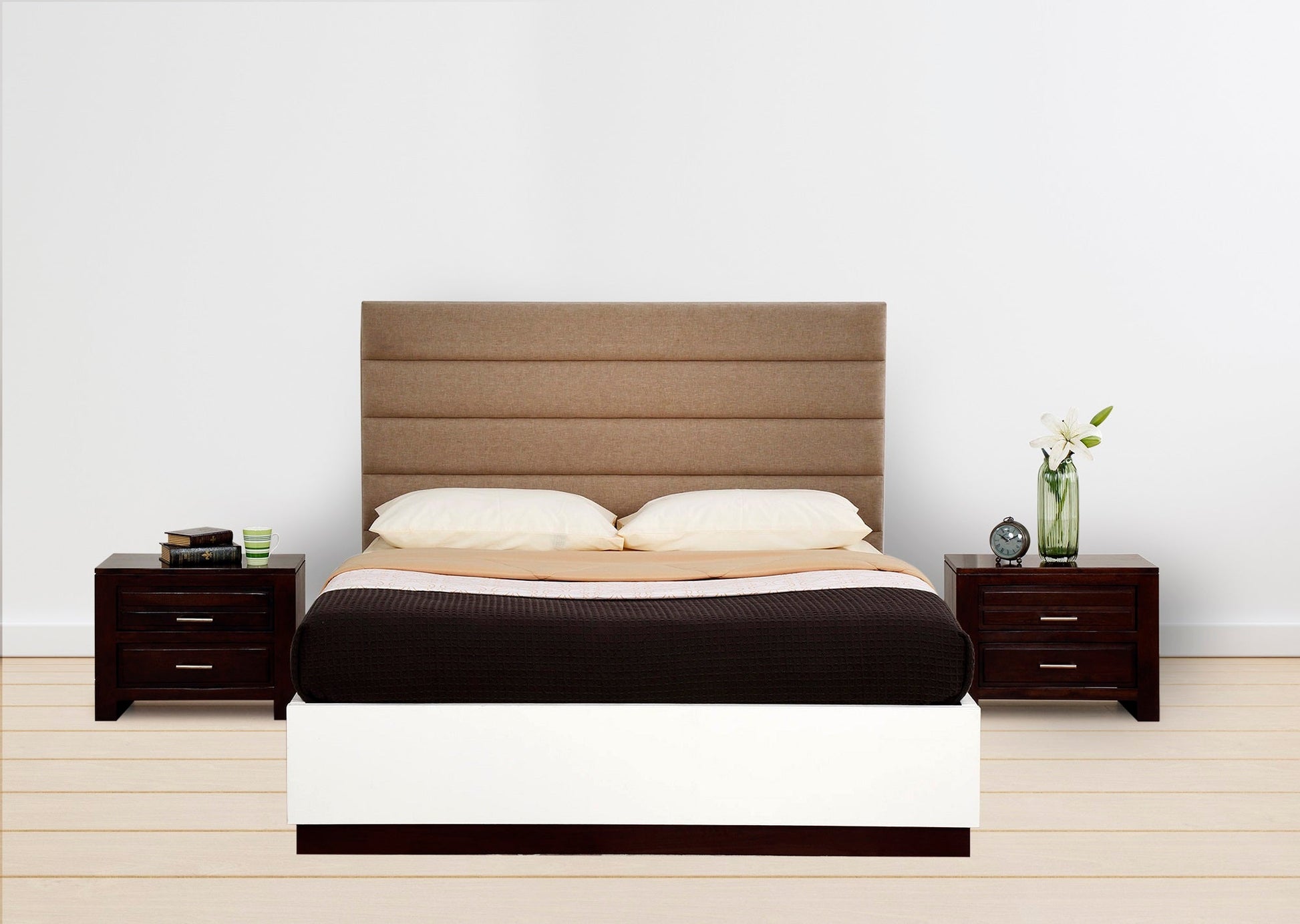 Serenity Bed with Hydraulic Storage