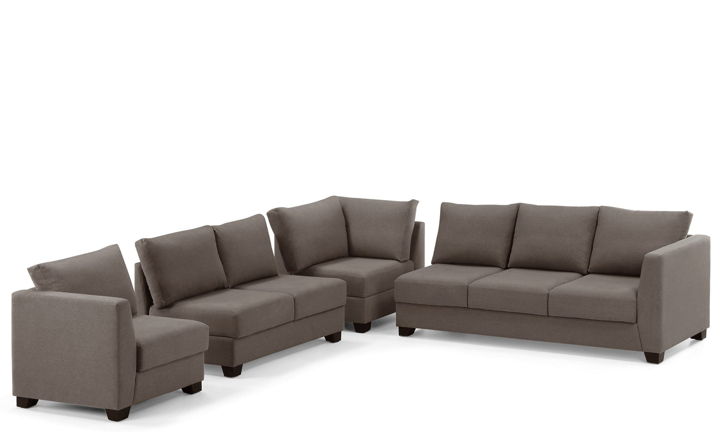 Elton Sectional Sofa 6 Seater