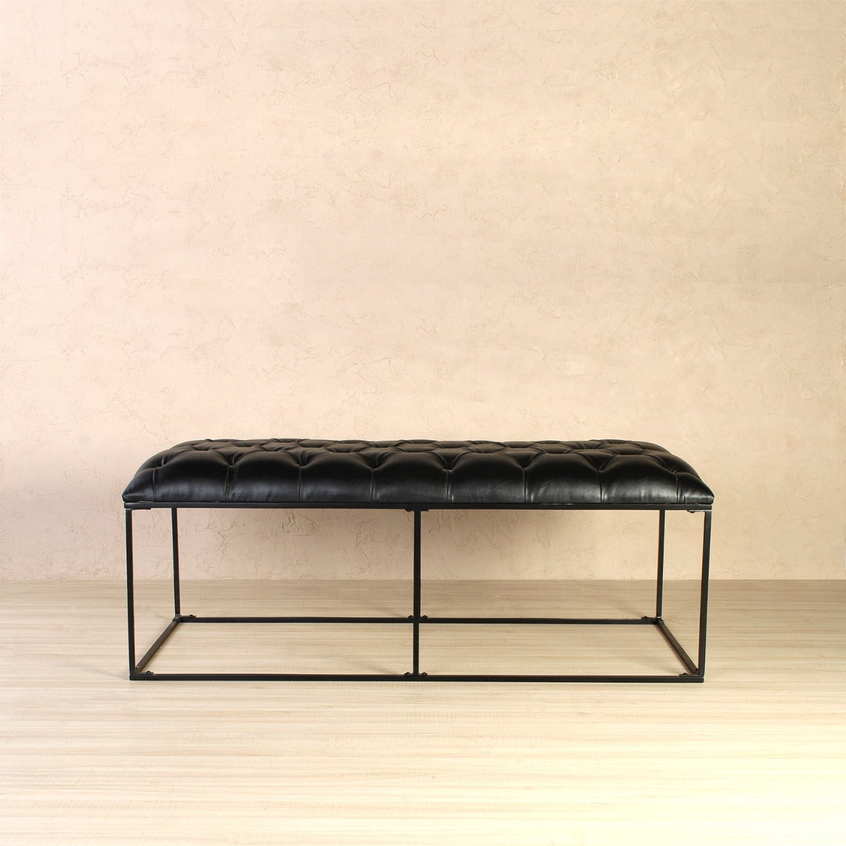 Mod Nest Leather Ottoman Cum Bench