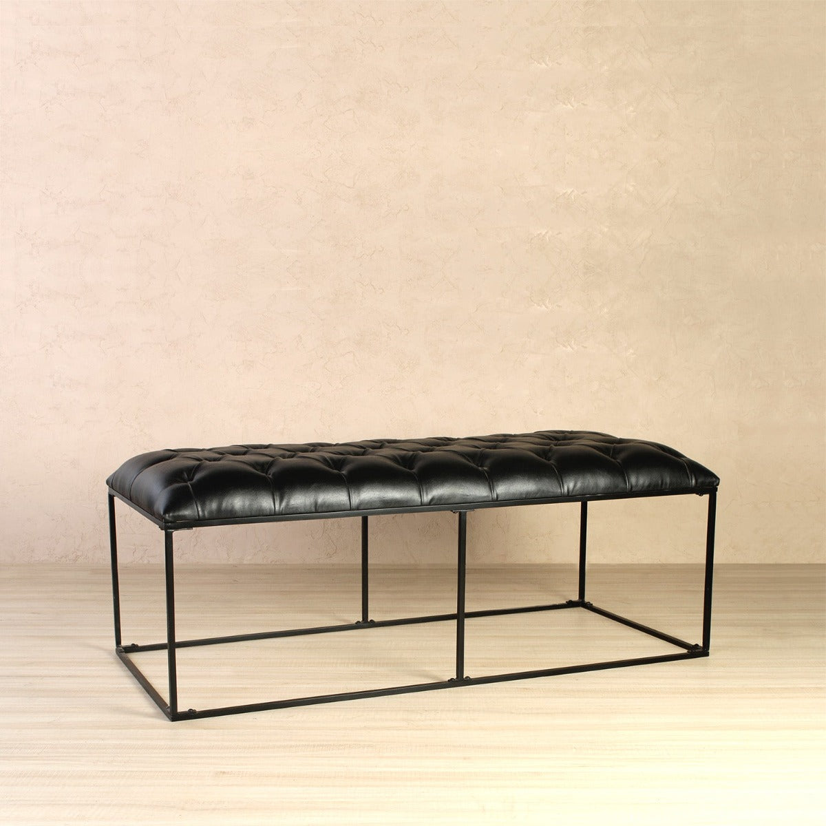 Mod Nest Leather Ottoman Cum Bench