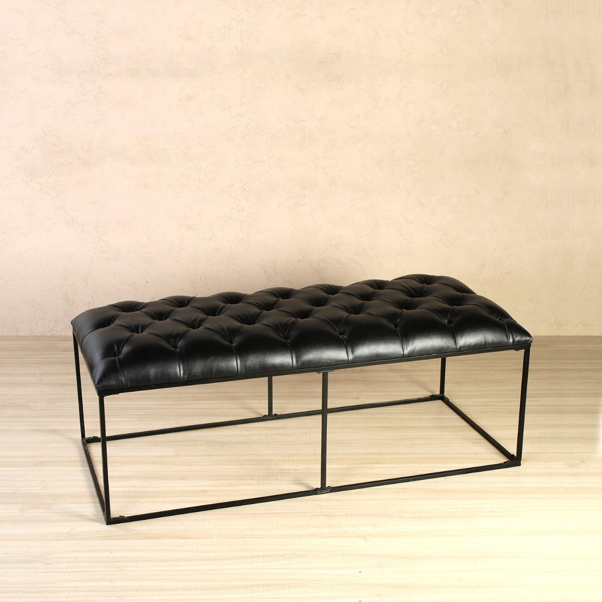 Mod Nest Leather Ottoman Cum Bench