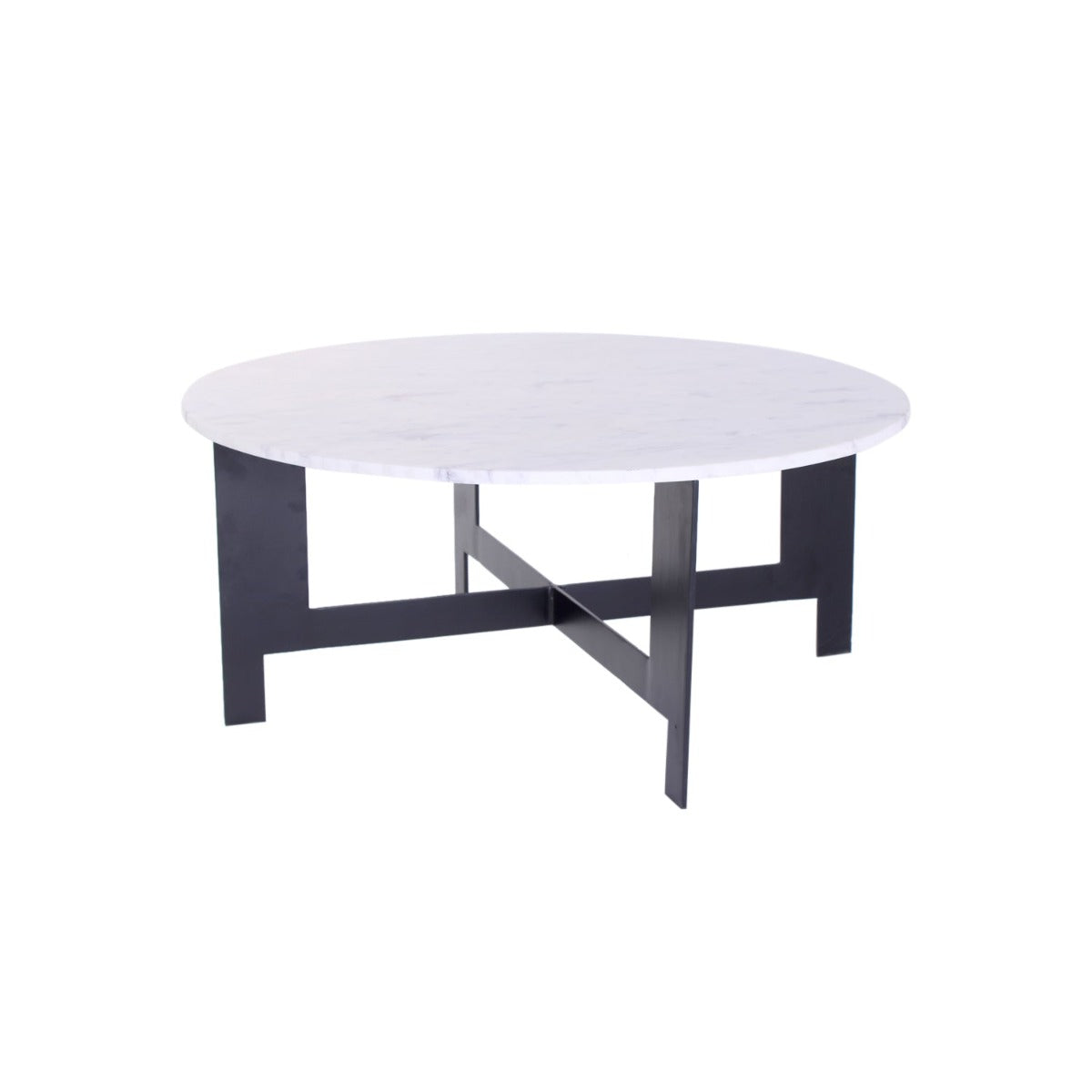 Aroma Marble Coffee Table In Black Finish