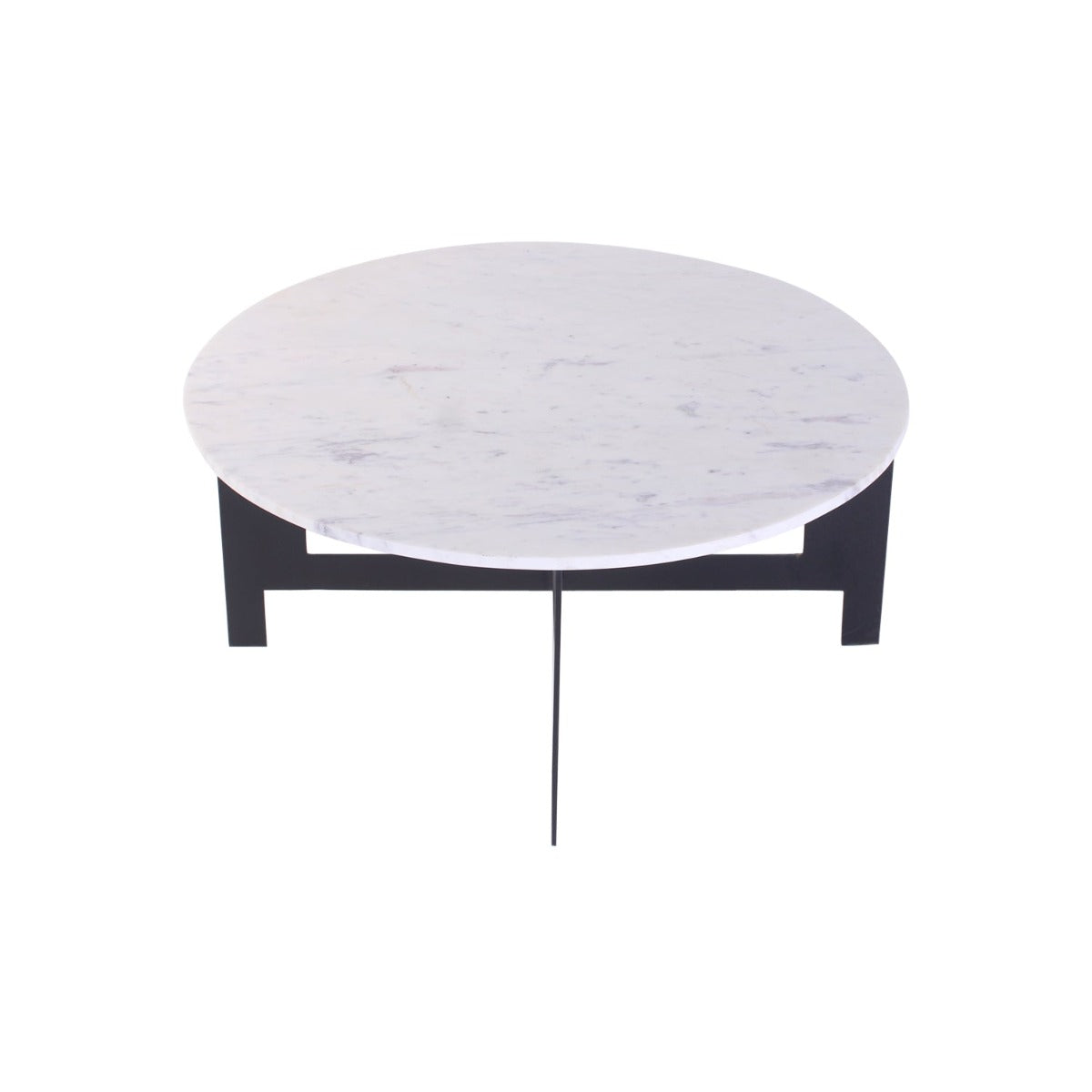 Aroma Marble Coffee Table In Black Finish