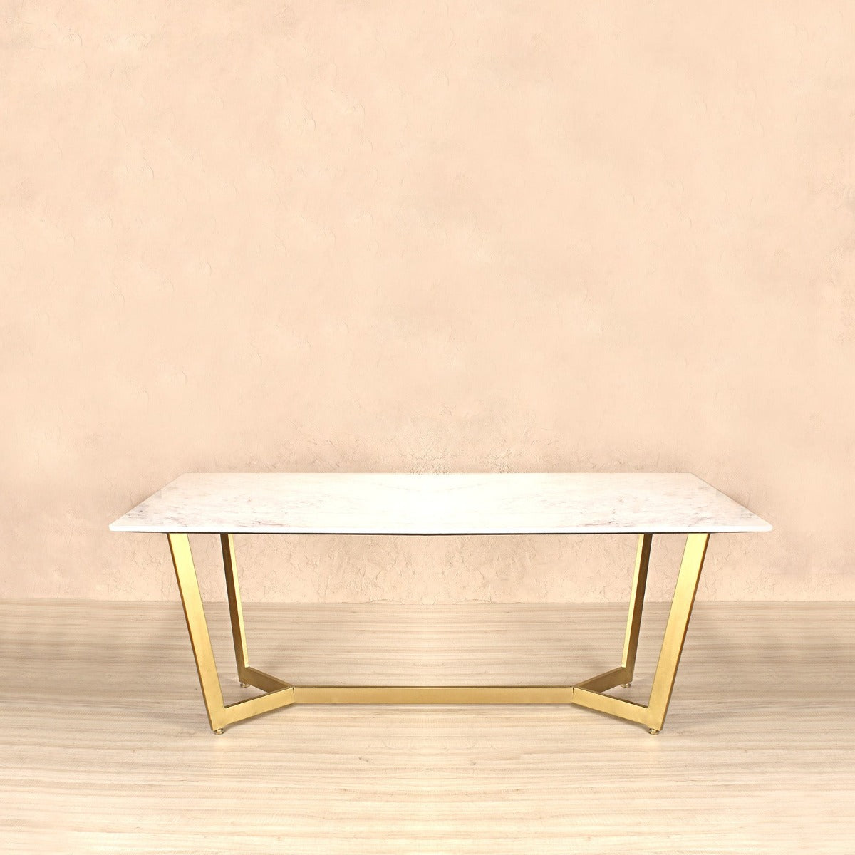 Arise White Marble Dining Table