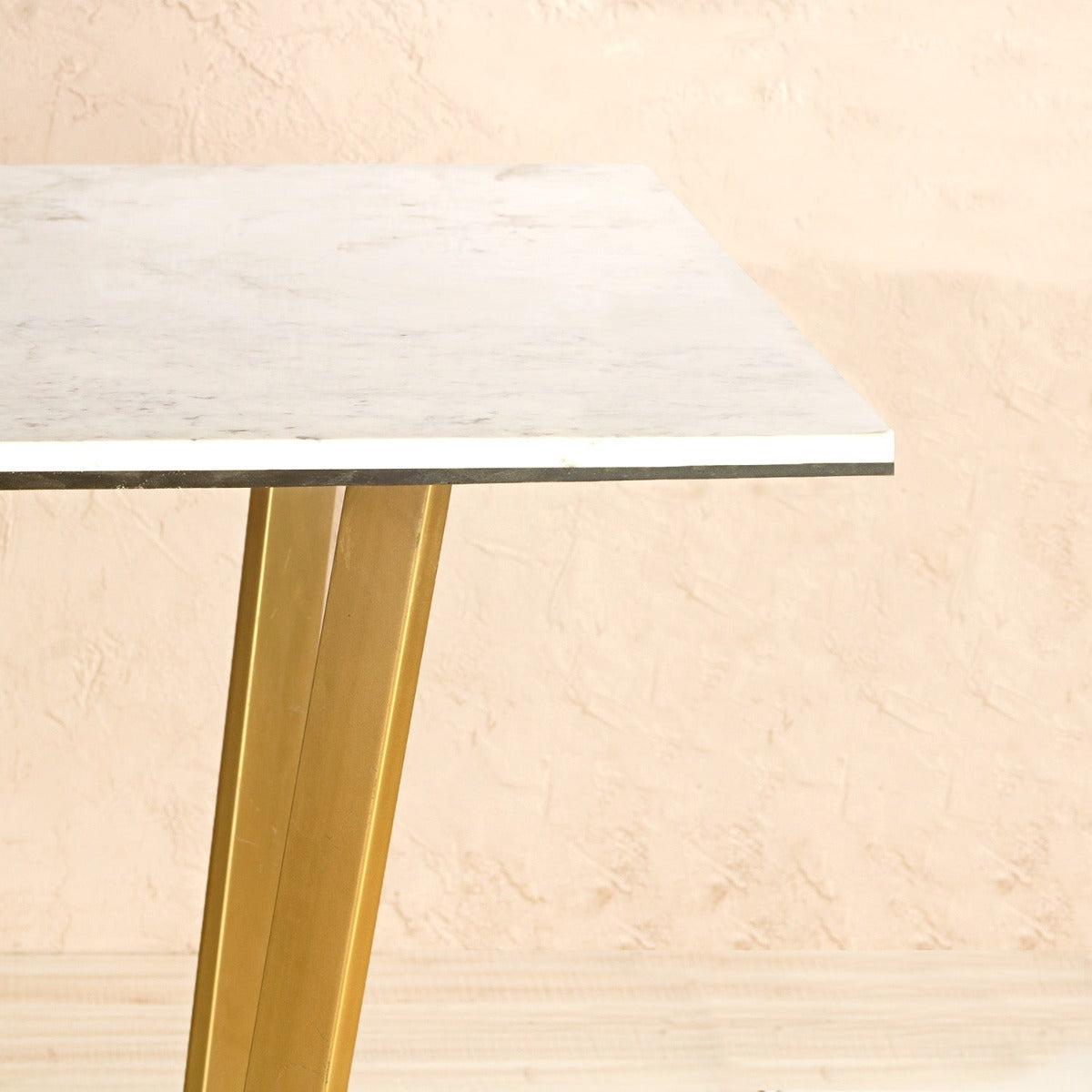 Arise White Marble Dining Table