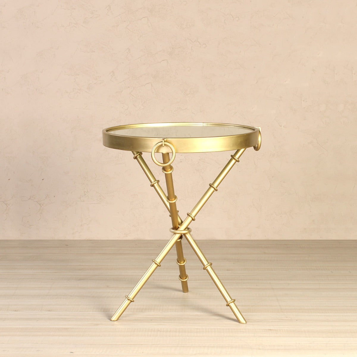 Solace Golden Side Table