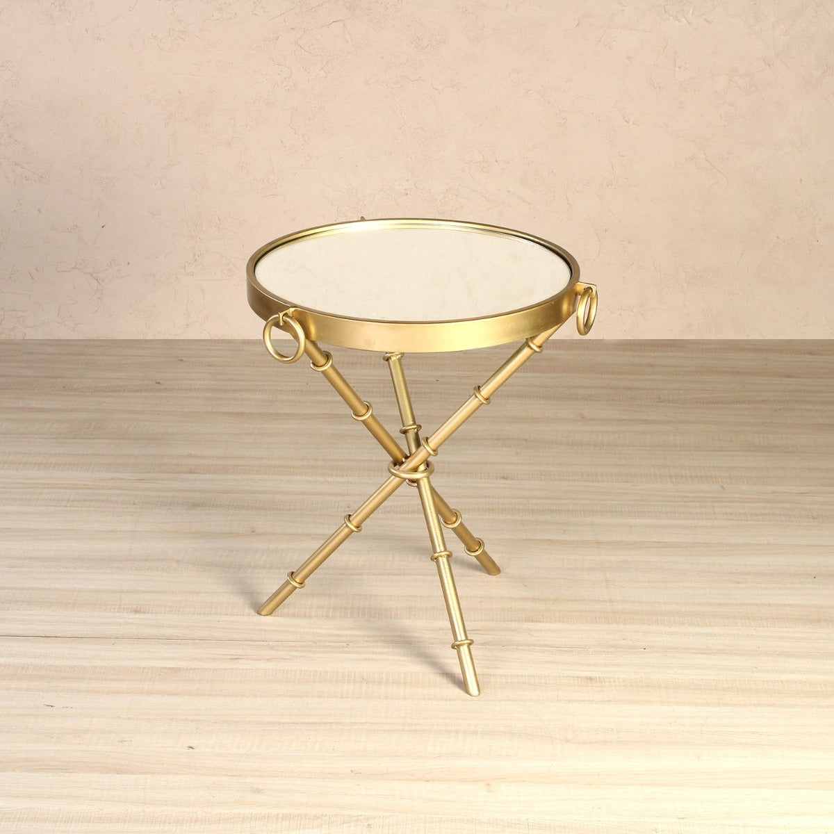 Solace Golden Side Table