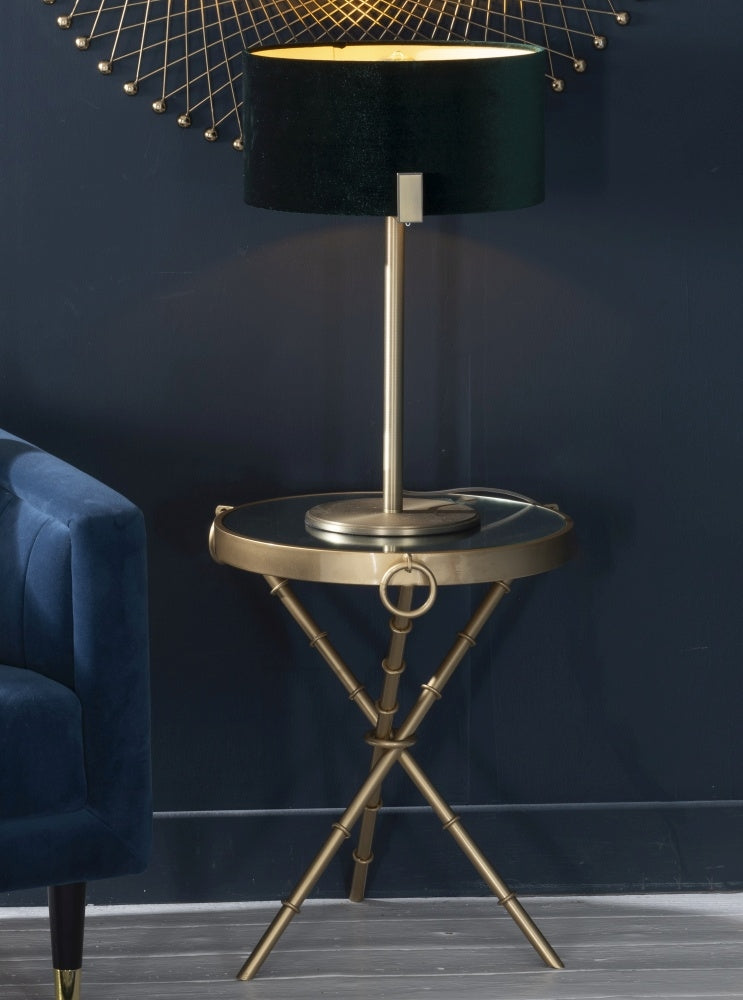 Solace Golden Side Table