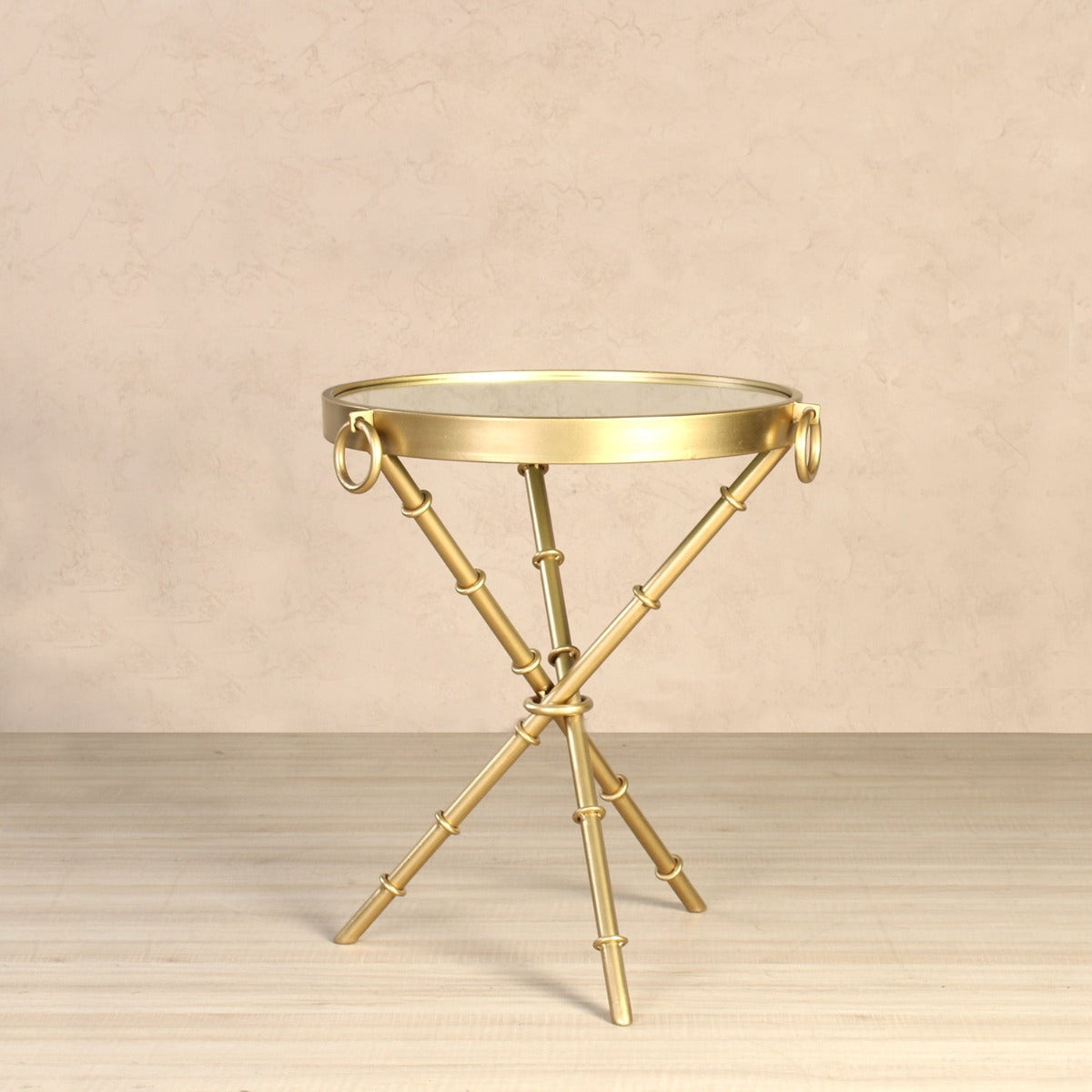 Solace Golden Side Table