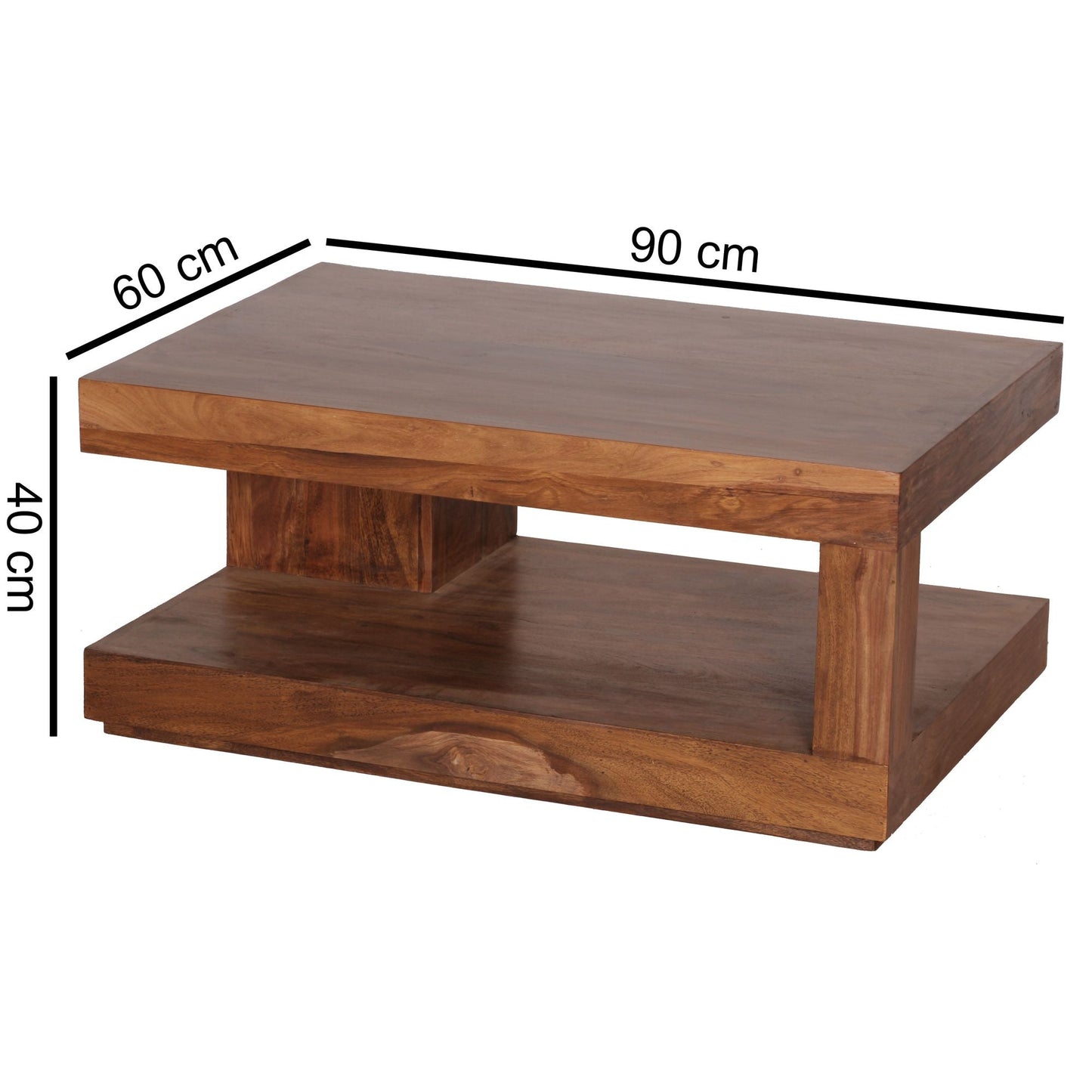 Charming Solid Wood Coffee Table