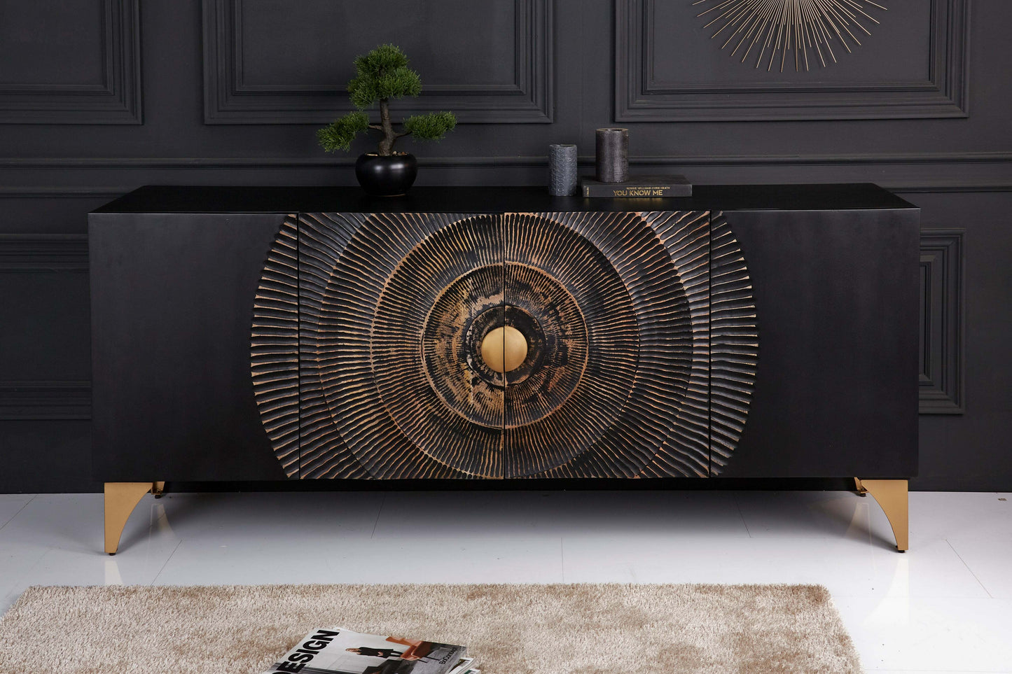 Vanity Sunburst Sideboard